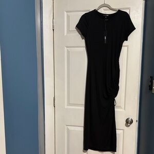 Fashion Nova Classic Black Maxi Dress